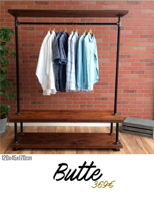Modelo Brutte ▷ Burros y Percheros para ropa